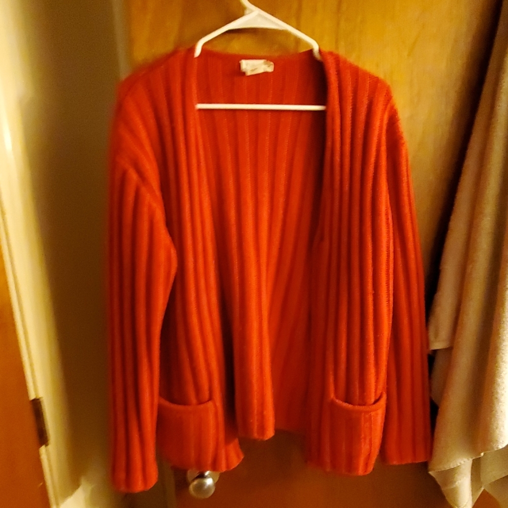 J.Crew wool cardigan will zipper size medium